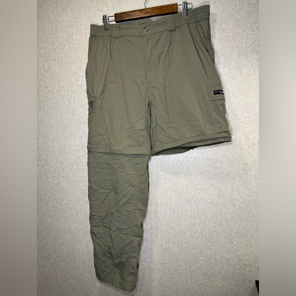 Columbia GRT Convertible Trekking Pants Zip-Off Shorts Hiking Fishing Size L - Picture 3 of 11